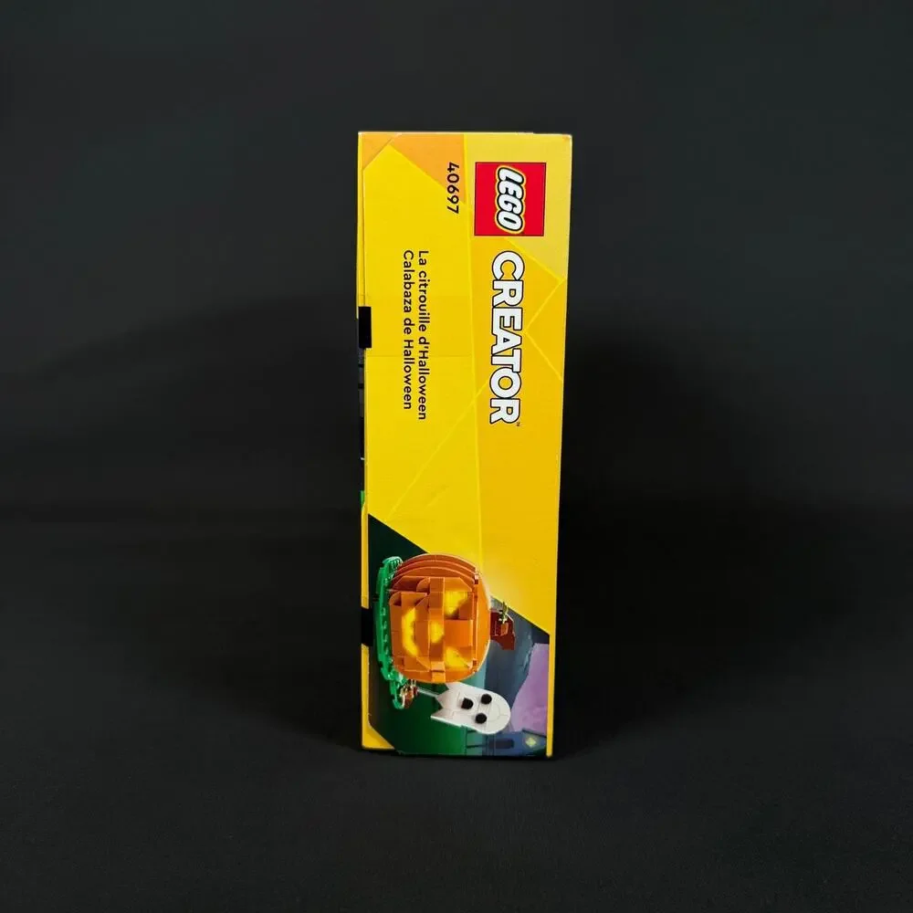 LEGO Halloween Jack-o’-Lantern Pumpkin 40697 Light Up NEW